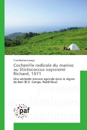 Cochenille radicole du manioc au Stictococcus vayssierei Richard, 1971