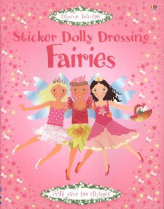 Sticker Dolly Dressing, Fairies. Mein Anziehpuppen-Stickerbuch: Feen; englische Ausgabe