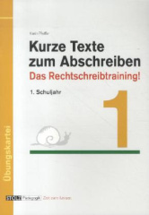 Kurze Texte zum Abschreiben 1