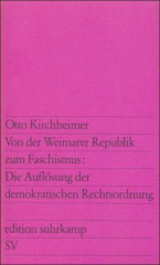 Von der Weimarer Republik zum Faschismus: Die Auflösung der demokratischen Rechtsordnung
