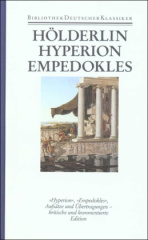 Hyperion. Empedokles. Aufsätze, Übersetzungen