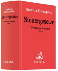 Steuergesetze Gebundene Ausgabe 2016, m. CD-ROM