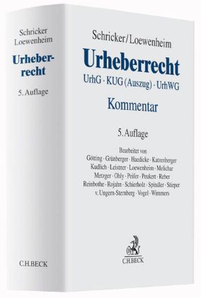 Urheberrecht (UrhR), Kommentar