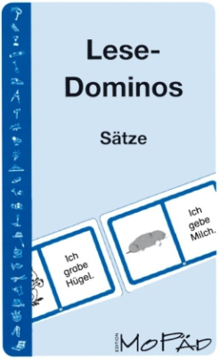 Lese-Dominos, Sätze (Kartenspiel)