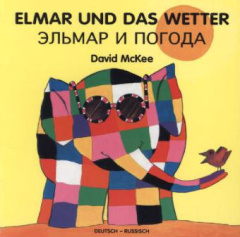 Elmar und das Wetter, deutsch-russisch