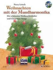 Weihnachten mit der Mundharmonika, m. Audio-CD