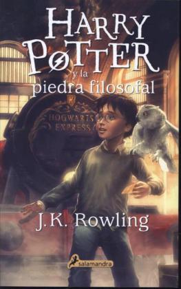 Harry Potter y la piedra filosofal. Harry Potter und der Stein der Weisen, spanische Ausgabe