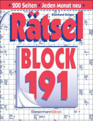 Rätselblock. Bd.191