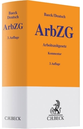 Arbeitszeitgesetz (ArbZG), Kommentar