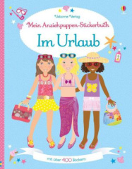 Mein Anziehpuppen-Stickerbuch: Im Urlaub