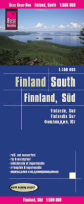 World Mapping Project Reise Know-How Landkarte Finnland, Süd (1:500.000)