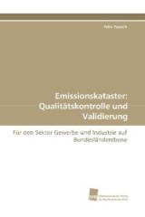 Emissionskataster: Qualitätskontrolle und Validierung