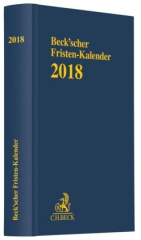 Beck'scher Fristen-Kalender 2018