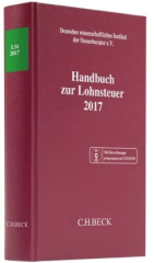 Handbuch zur Lohnsteuer 2017, m. CD-ROM