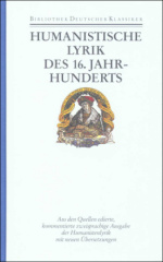 Humanistische Lyrik des 16. Jahrhunderts