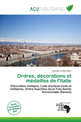 Ordres, décorations et médailles de l'Italie