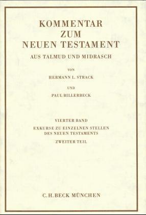 Exkurse zu einzelnen Stellen des Neuen Testaments, in 2 Tl.-Bdn.