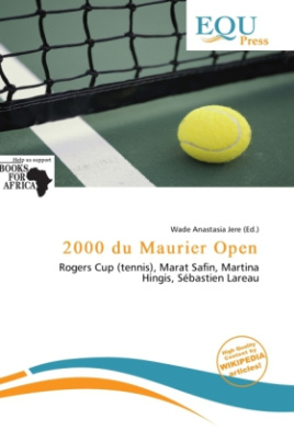 2000 du Maurier Open