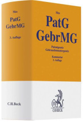 Patentgesetz (PatG), Gebrauchsmustergesetz (GebrMG), Kommentar