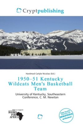 1950 51 Kentucky Wildcats Men's Basketball Team