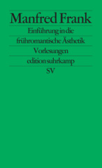 Einführung in die frühromantische Ästhetik