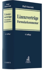 Lizenzverträge, Formularkommentar, m. CD-ROM