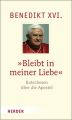 "Bleibt in meiner Liebe"