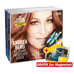 25 Jahre Abenteuer Leben - Die Premium Kollektion + GRATIS 2er Magnetset