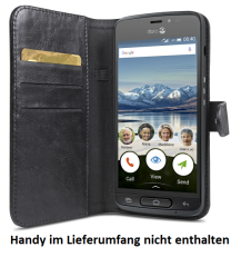 Schutzhülle mit Geldbörse - Schwarz
