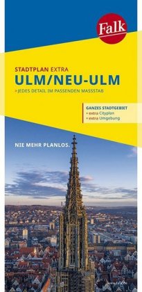 Falk Stadtplan Extra Standardfaltung Ulm, Neu-Ulm