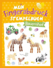 Mein Fingerabdruck-Stempelbuch - Bauernhof