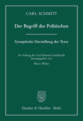 Der Begriff des Politischen.