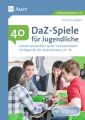 40 DaZ-Spiele für Jugendliche, m. CD-ROM