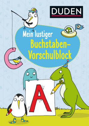 Mein lustiger Buchstaben-Vorschulblock