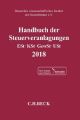 Handbuch der Steuerveranlagungen 2018