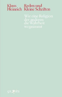 Wie eine Religion der anderen die Wahrheit wegnimmt