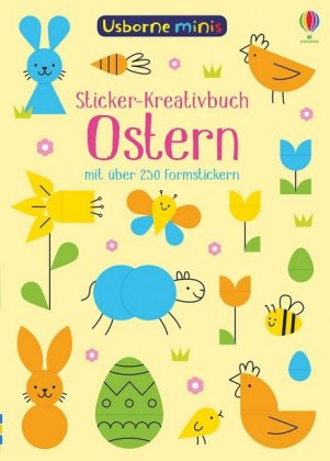 Usborne Minis - Sticker-Kreativbuch: Ostern