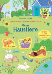 Mein Immer-wieder-Stickerbuch: Meine Haustiere