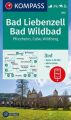 KOMPASS Wanderkarte Bad Liebenzell, Bad Wildbad