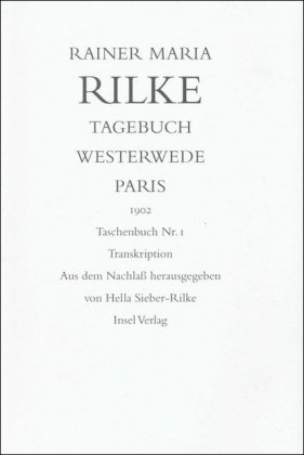 Tagebuch Westerwede, Paris. 1902, 2 Bde.