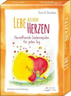 Lebe aus dem Herzen, 40 Karten mit Anleitung