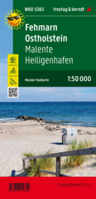 Fehmarn - Ostholstein, Wander + Radkarte 1:50.000