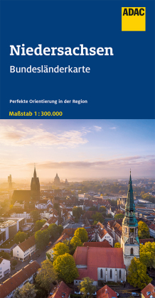 ADAC BundesländerKarte Deutschland Blatt 3 Niedersachsen, Bremen 1:300 000