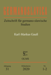 Germanoslavica. Zeitschrift für germano-slawische Studien