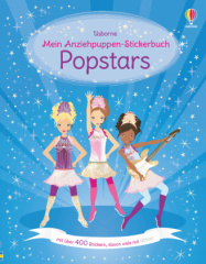 Mein Anziehpuppen-Stickerbuch: Popstars