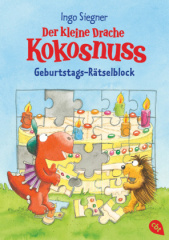 Der kleine Drache Kokosnuss - Geburtstags-Rätselblock