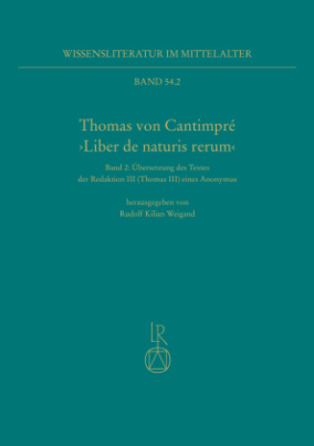 Thomas von Cantimpré 'Liber de naturis rerum'