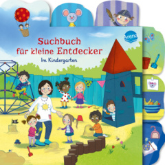 Suchbuch für kleine Entdecker. Im Kindergarten