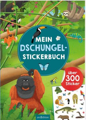 Mein Dschungel-Stickerbuch