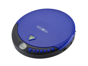 Tragbarer CD/MP3-Player blau